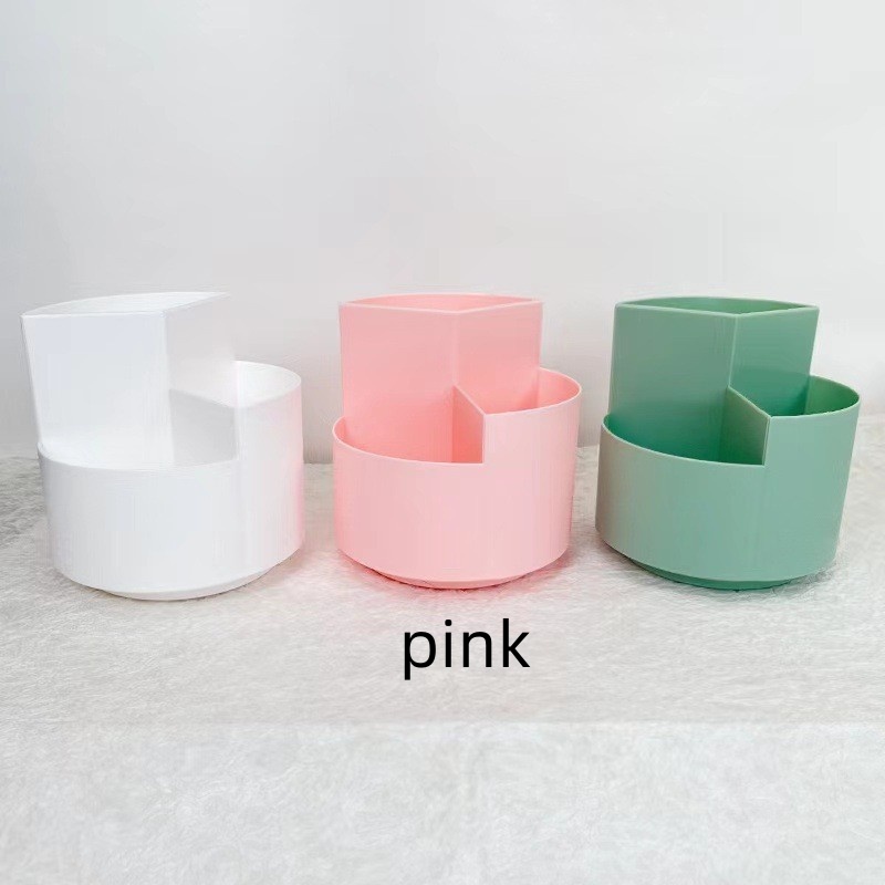 360° Rotating Pen Holder & Desk Organizer — Compact Stationery Caddy - 图片 2