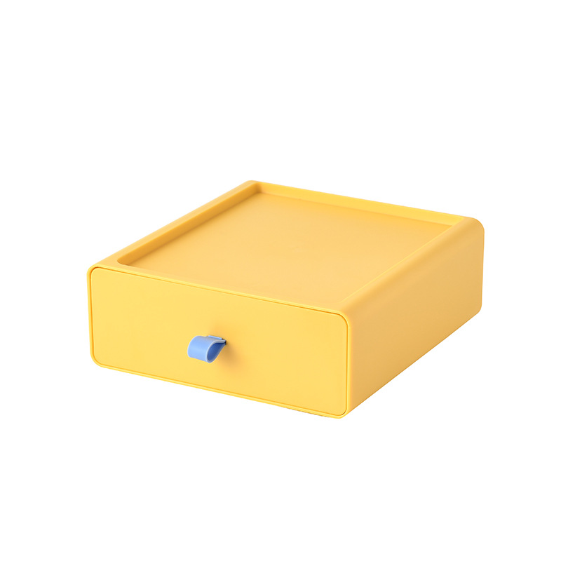 Stackable Desk Drawer Organizer — 3-Piece Set for Office & Desktop Storage - 图片 2