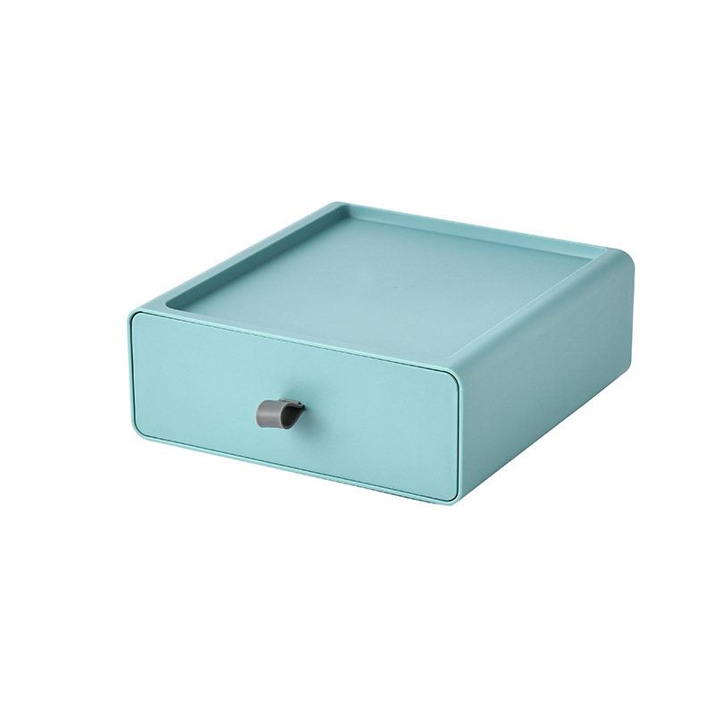 Stackable Desk Drawer Organizer — 3-Piece Set for Office & Desktop Storage - 图片 4